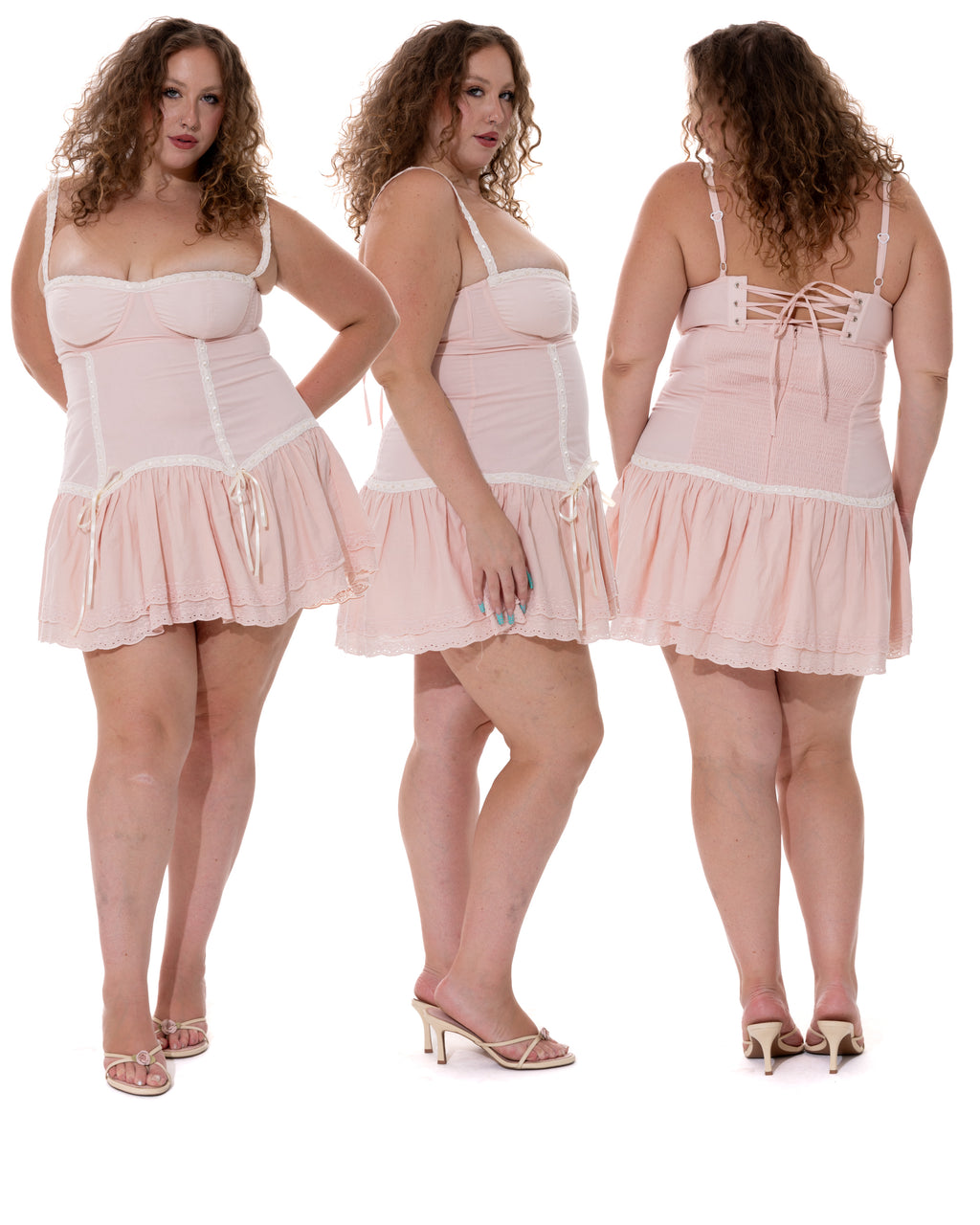 *Adizen is wearing size XXL and is 5'8" tall, with a 45" bust, 39" waist, and 49" hips.*