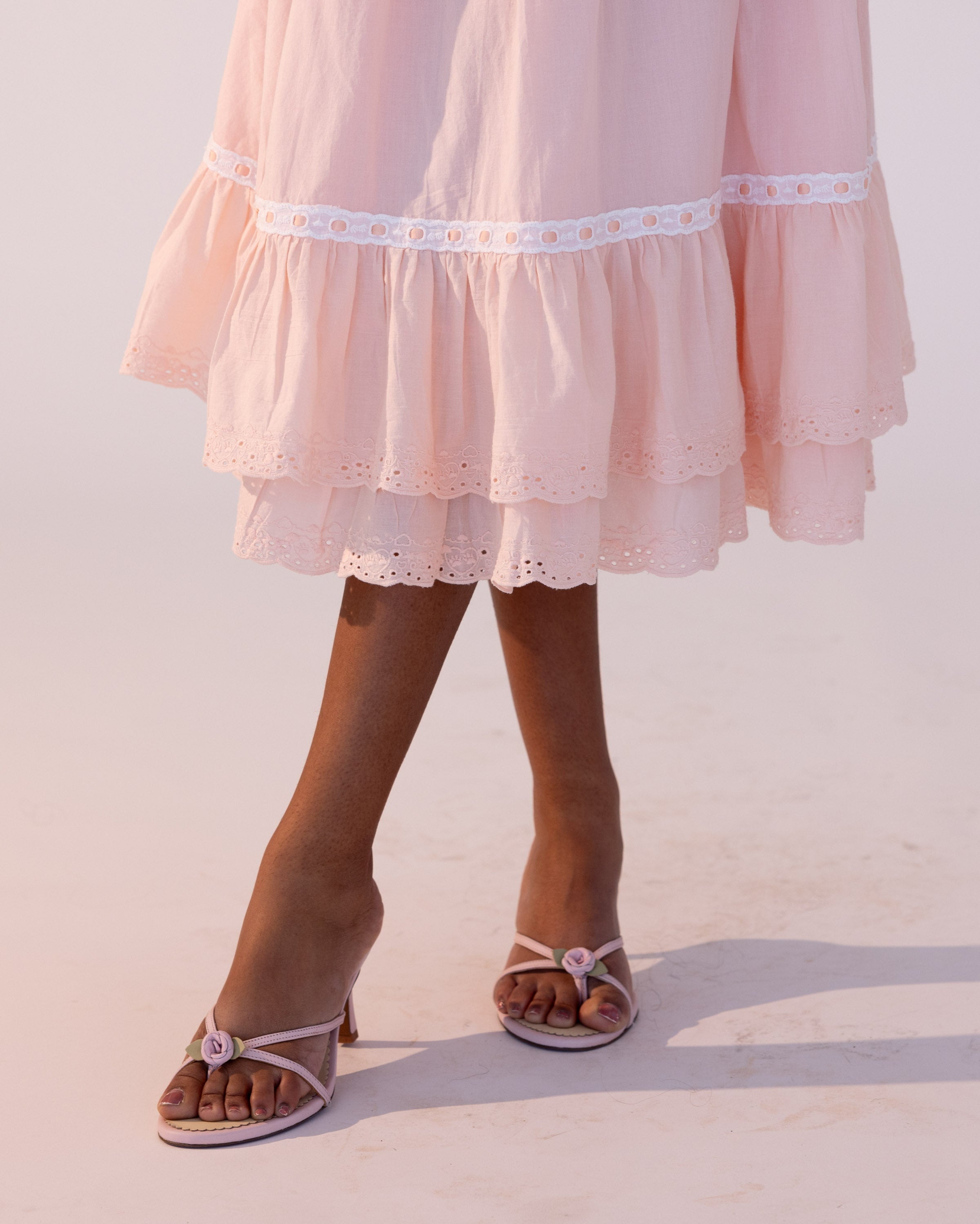 Tuck Lace Skirt ànukeu