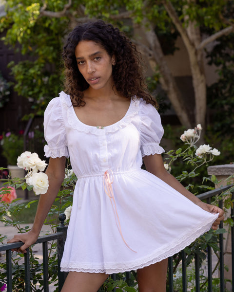 Bibiy. CHLOE PUFF DRESS GRAY ビビィ ドレス Bibiy. / ビビィ  