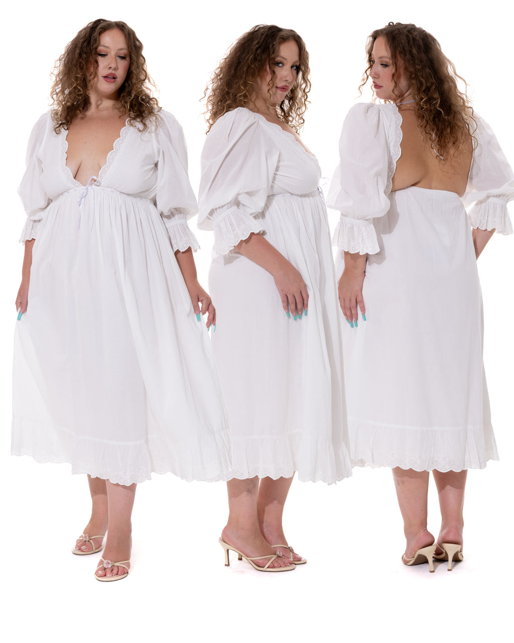 *Adizen is wearing size XXL and is 5'8" tall, with a 45" bust, 39" waist, and 49" hips.*
