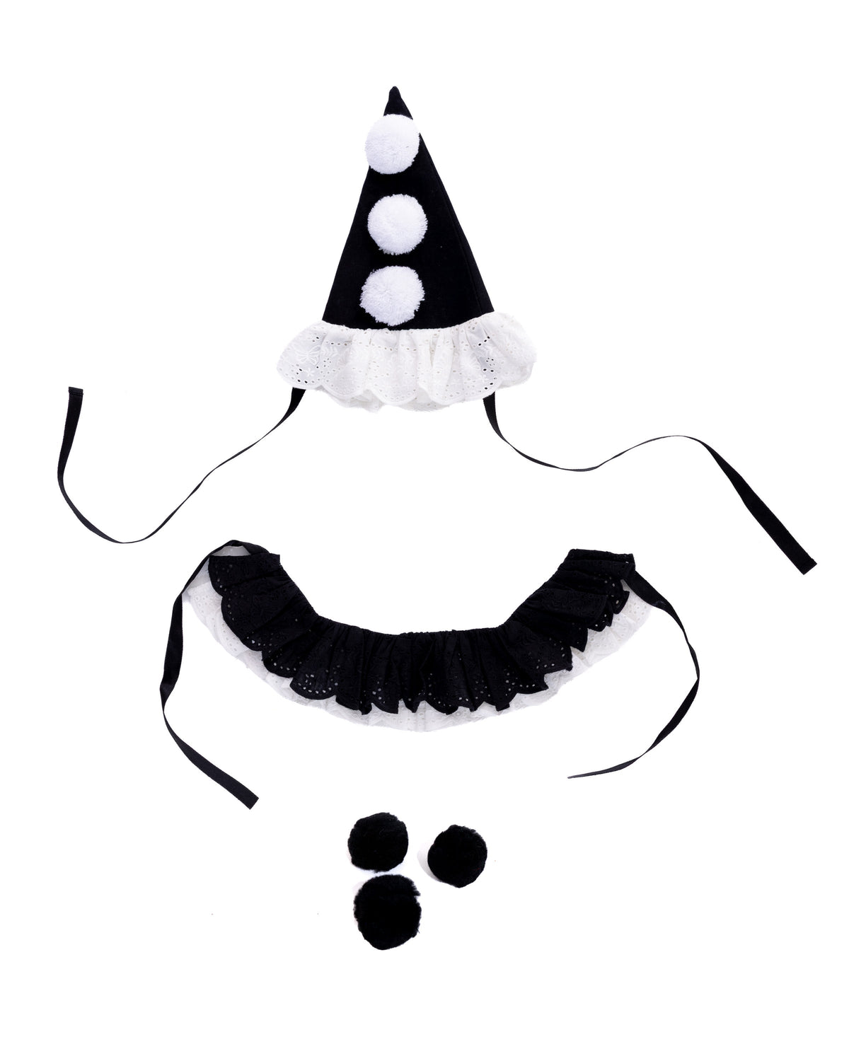 Pierrot clown costume